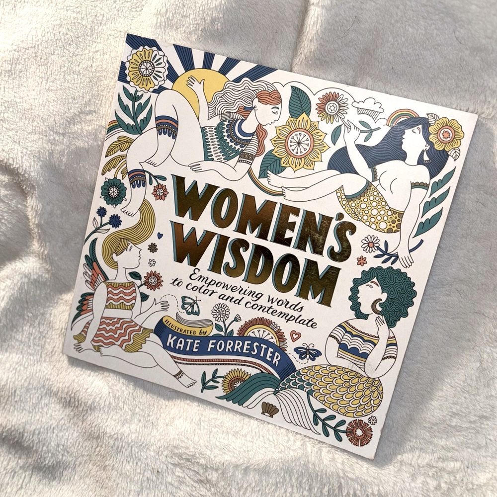 ✨Women's Wisdom✨ Empowering Words to Color and Contemplate Coloring 🖍️Book 📚